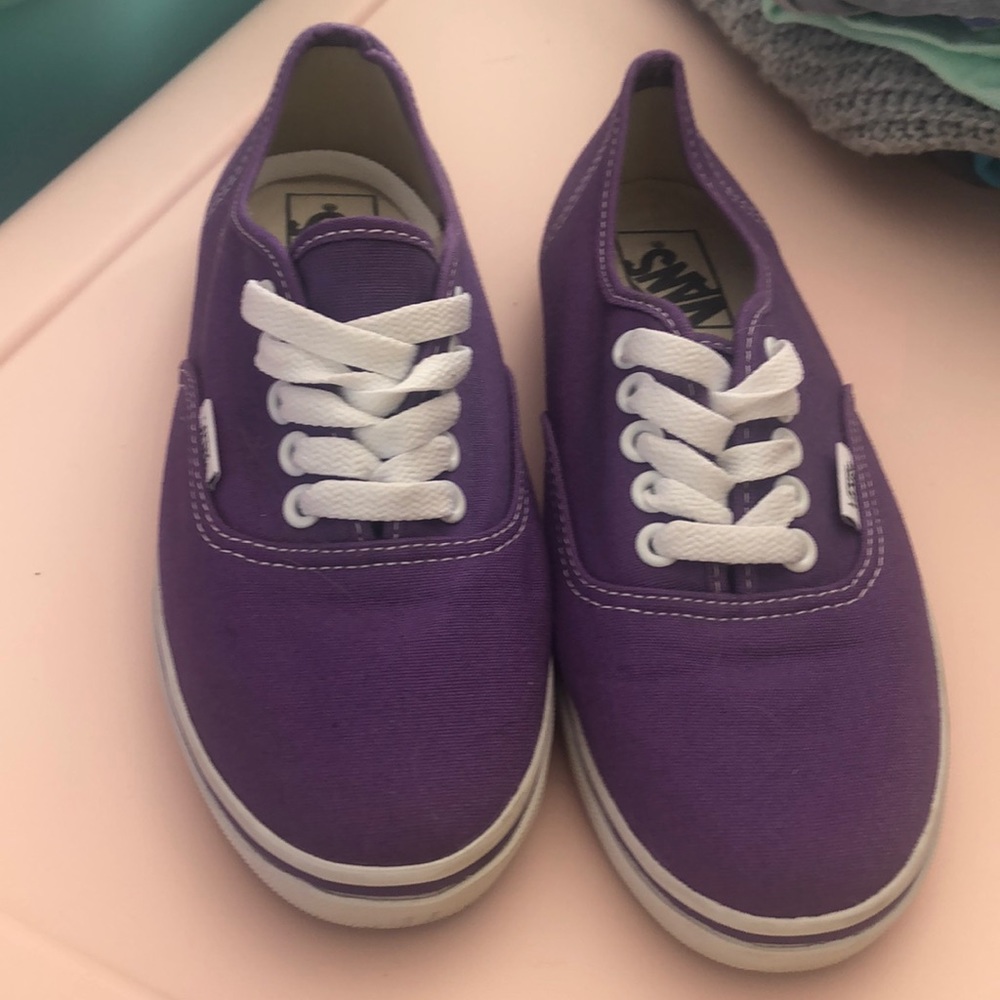 Purple Vans Women’s 6.5/Mens 5